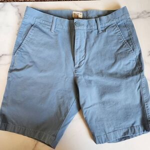 Dockers men's size 30 dusty blue Stanton shorts inseam 8.5" classic summer short